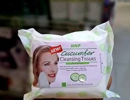 NnP Cucumber Cleansing Tissues  30 wipes